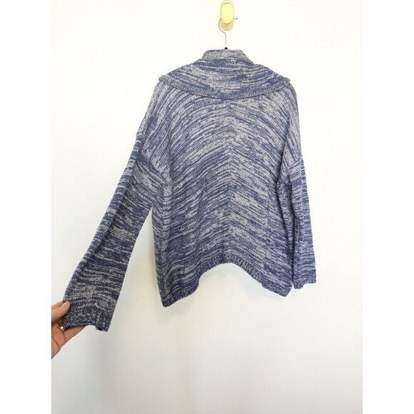 Express Blue Wool Blend Sweater Womens Size M/L - Picture 6 of 10